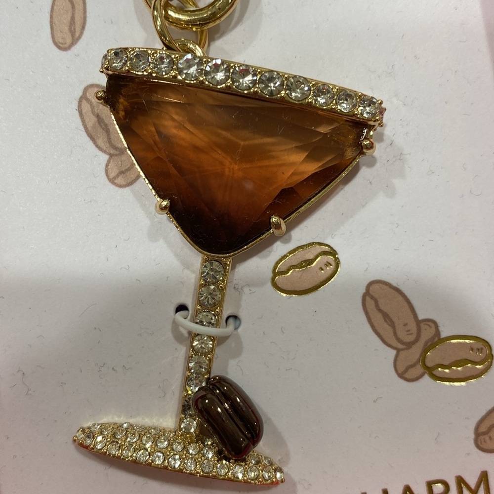 NWT.  True to Form, crystal/rhinestone, handbag charm.